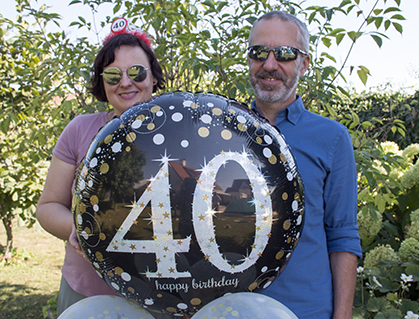 Baloni za 40 rojstni dan