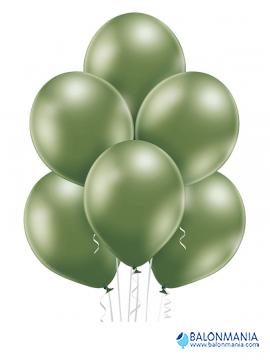 Balon zelen limeta glossy, lateks (6 kom)