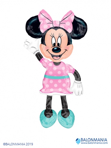 Balon Minnie Mouse airwalker