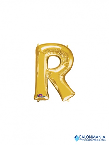 Balon R zlat mini